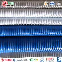 Tubo flexible de la manguera de la succión del PVC de la fábrica del nuevo diseño corrugado